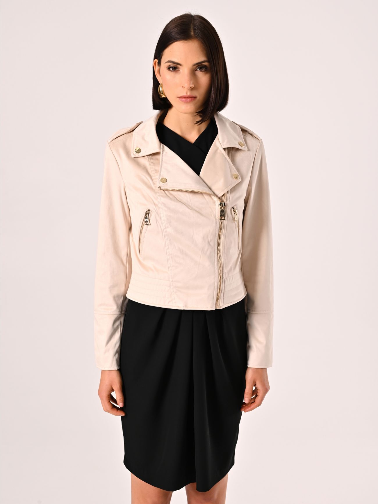 Faux Suede Biker Jacket det_2