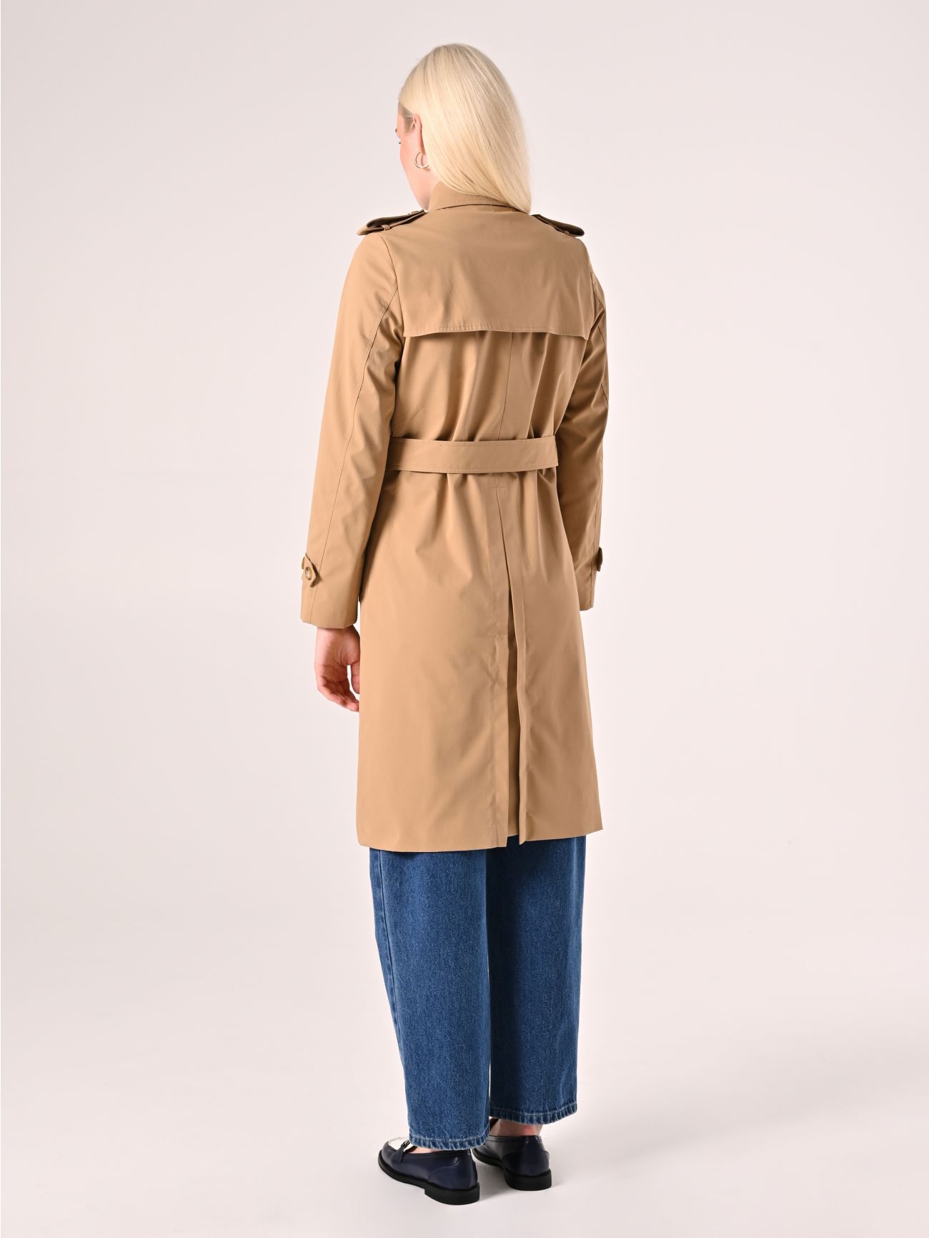 Beige Trench Coat det_3
