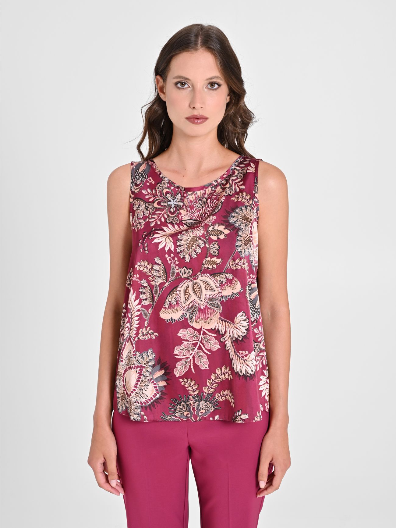 Cashmere-Print Top det_2