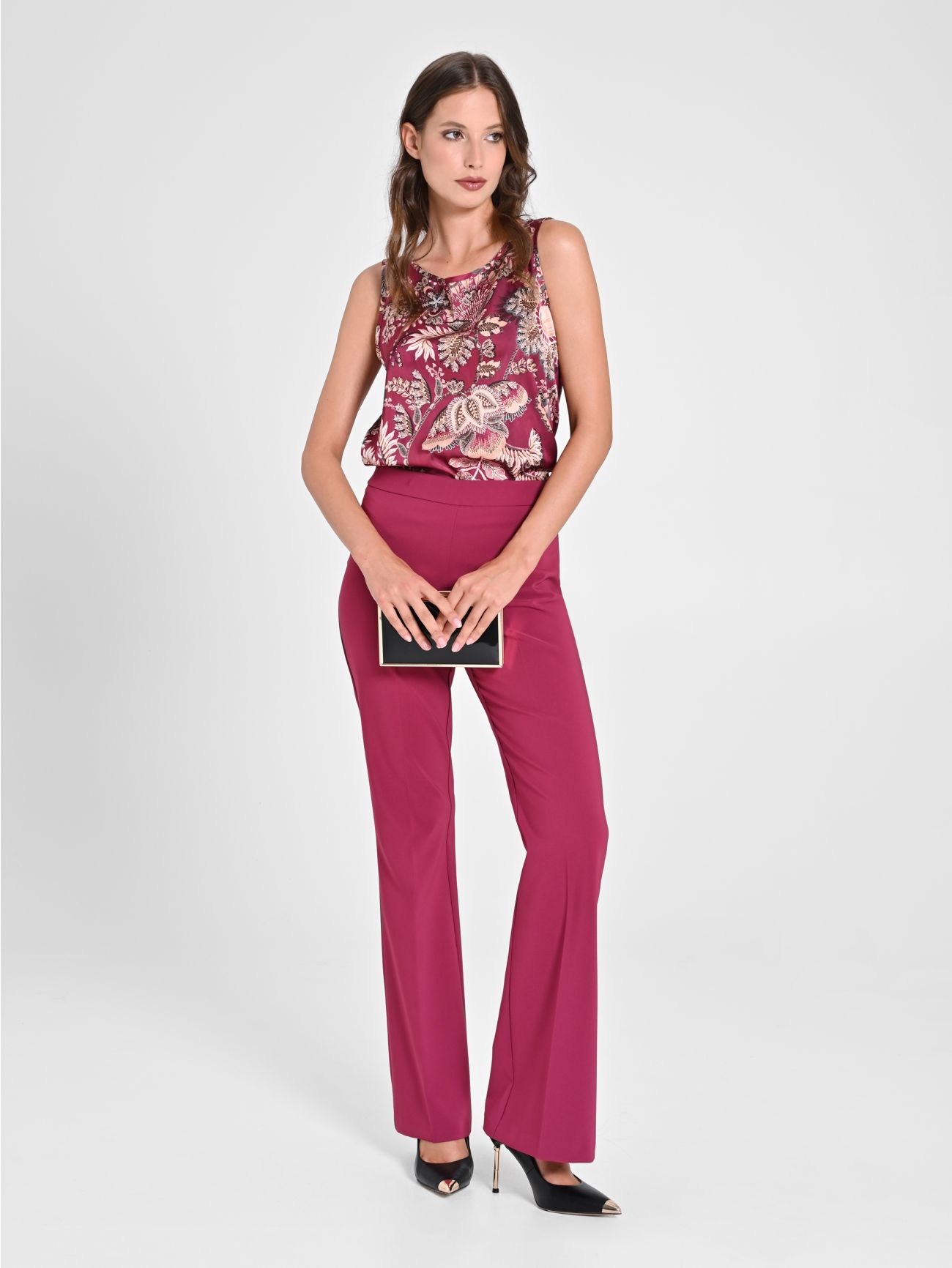 Cashmere-Print Top in_i7