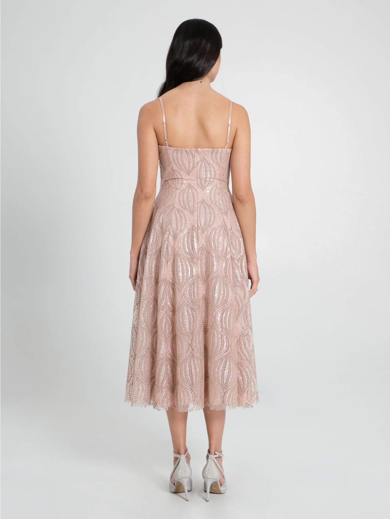 Pink Glitter Tulle Dress det_3