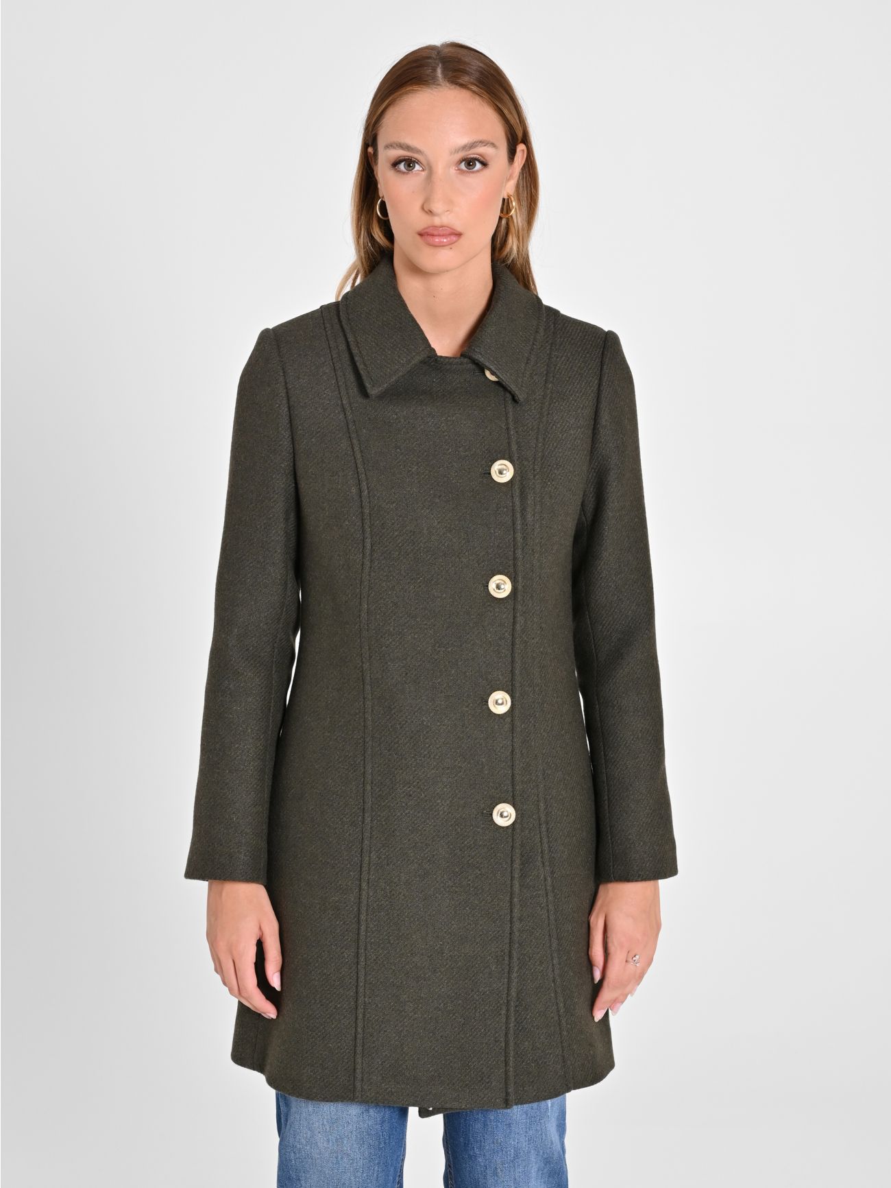 Moss overcoat store