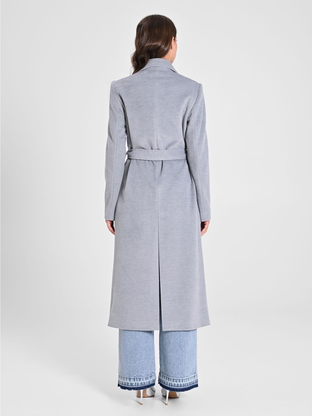 Maxi Grey Coat with Belt det_3