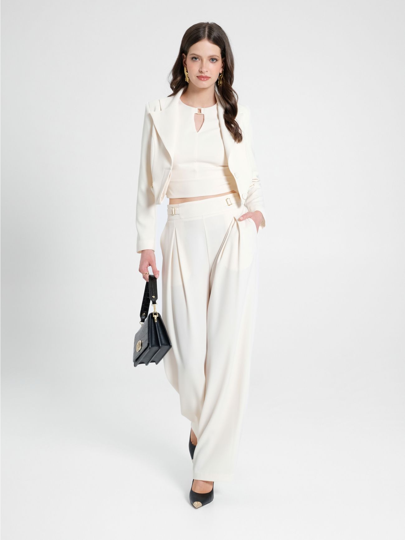 Blusa con hebilla in_i7