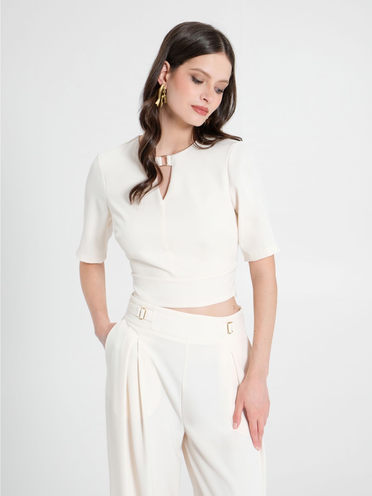 Blusa con hebilla sp_e1