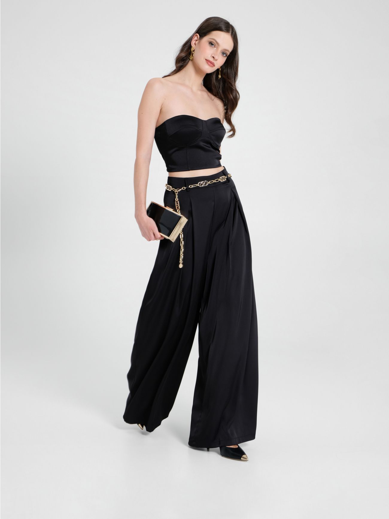 Pantaloni da sera neri shop