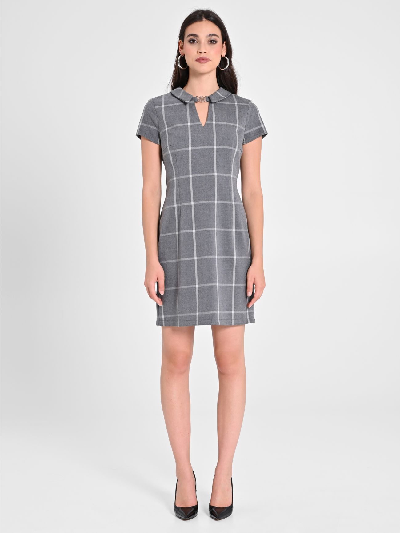 Check Dress det_1