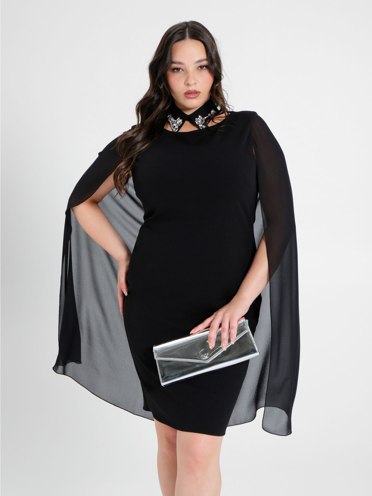 Tubino nero curvy online