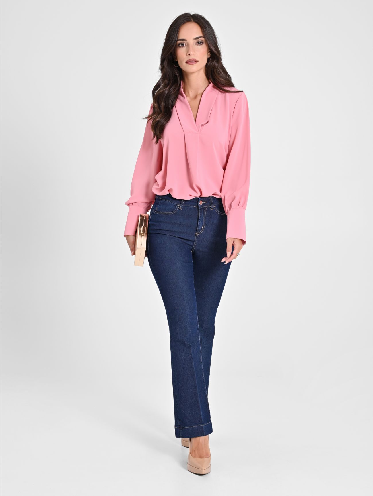 Pink Blouse in_i7