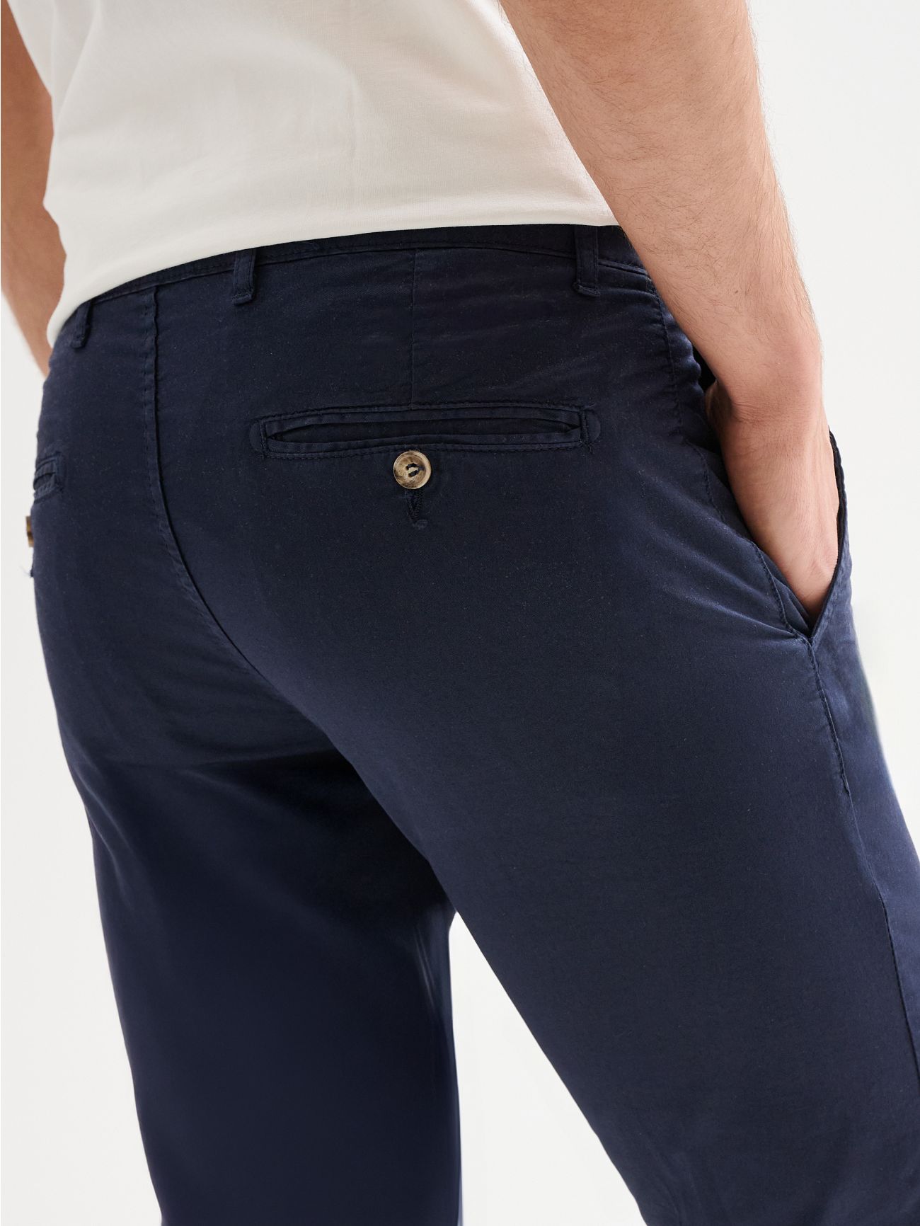 Chino-Hose für Herren Slim-fit Basic QB24 in_i5