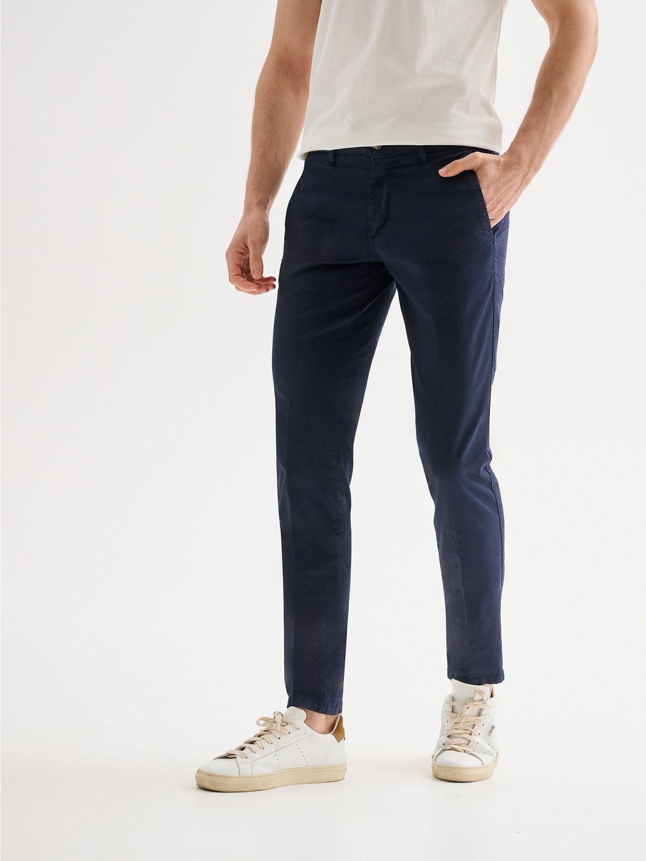 Chino-Hose für Herren Slim-fit Basic QB24 in_i7