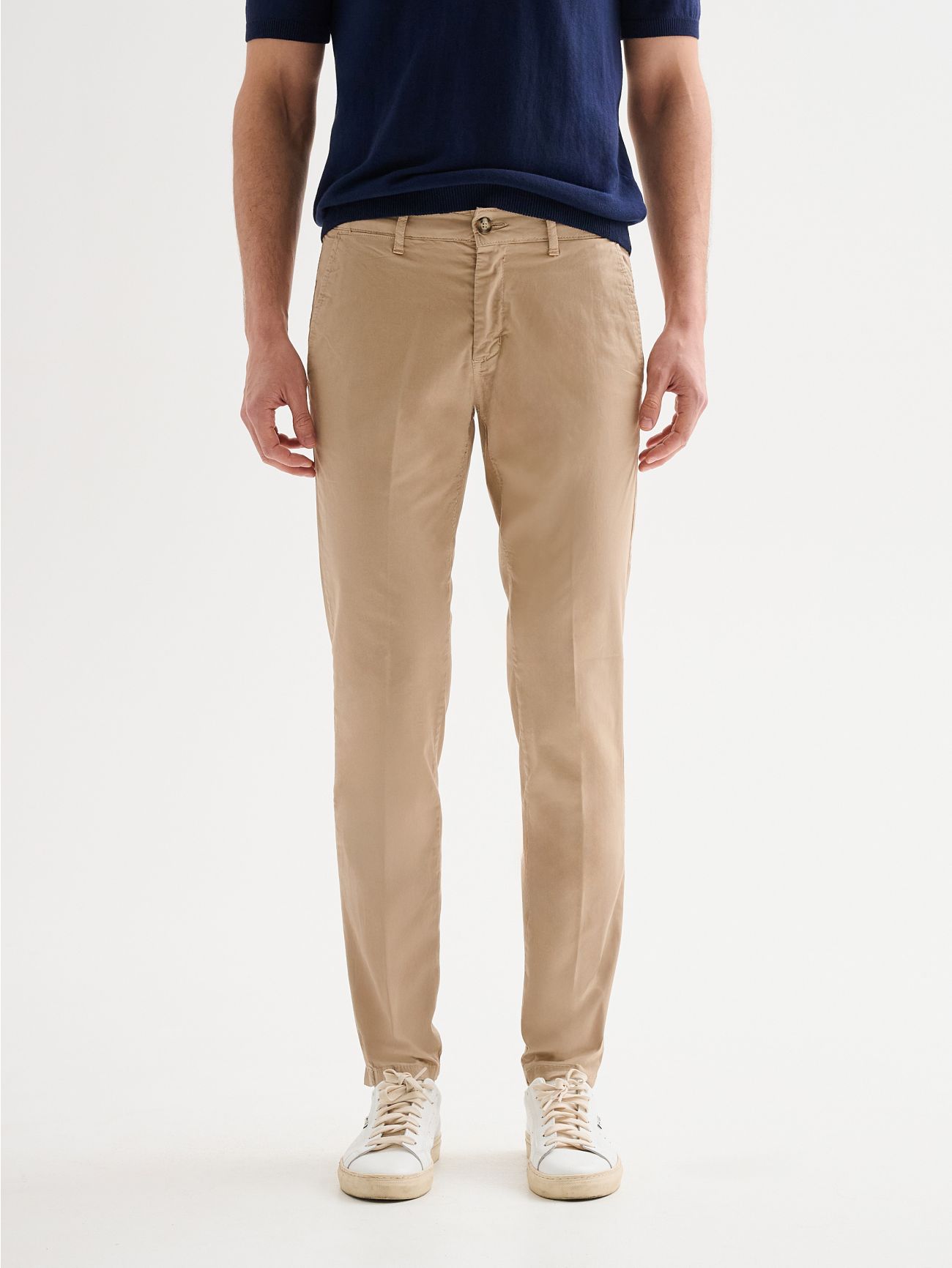 Pantalon chino homme slim basique QB24 det_3