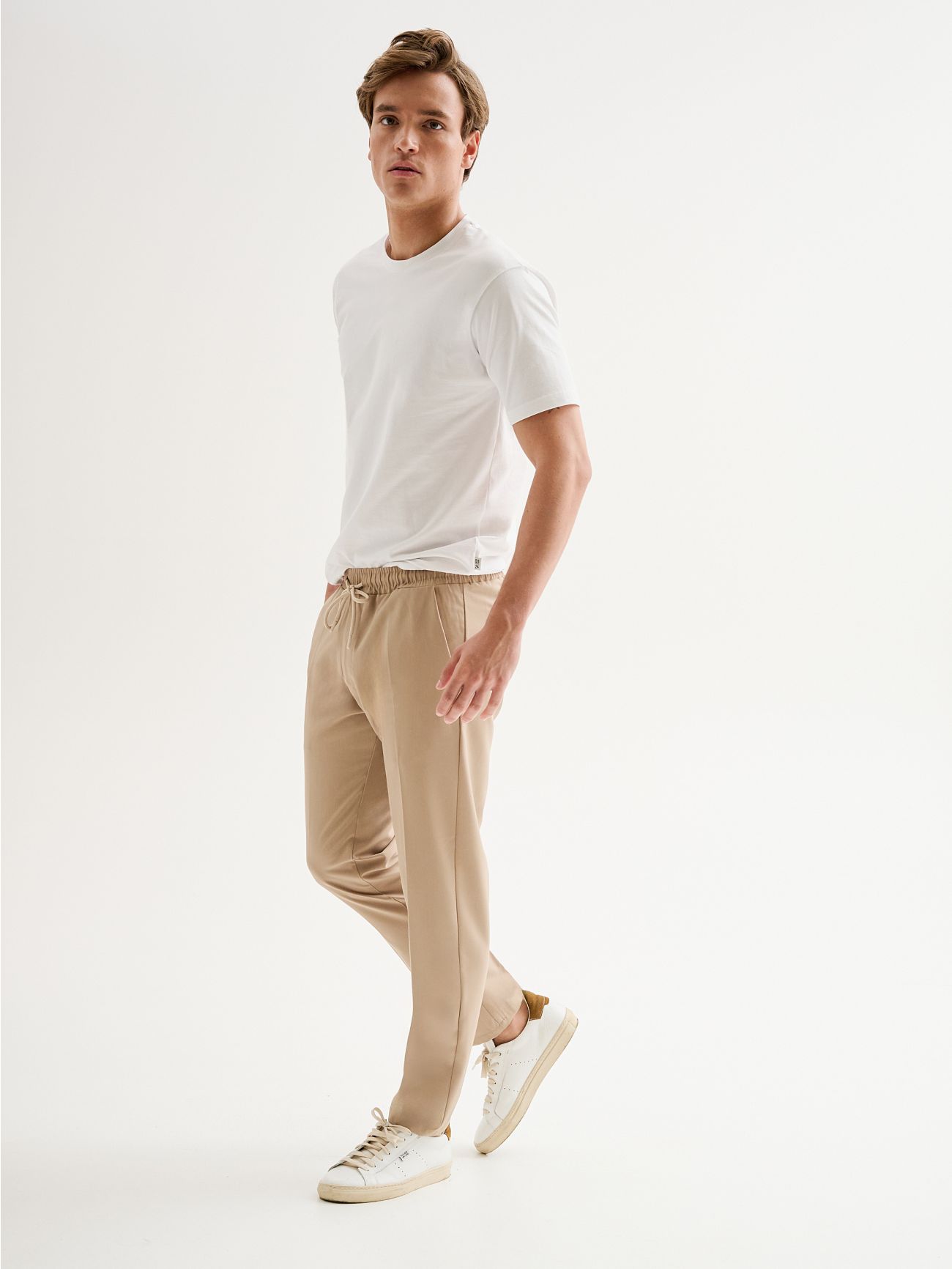 Pantalon de jogging cordon de serrage QB24 homme sp_e1