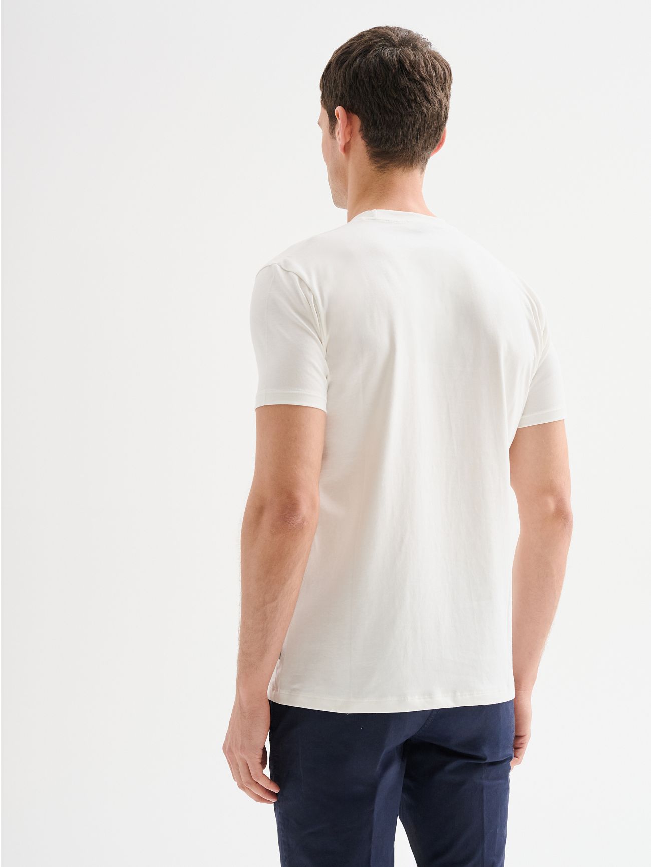 Men’s Printed Crewneck Mini T-shirt QB24 in_i4