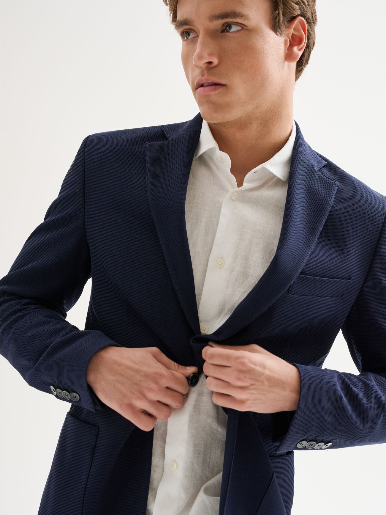 Giacca Uomo da Completo Texture QB24 in_i5