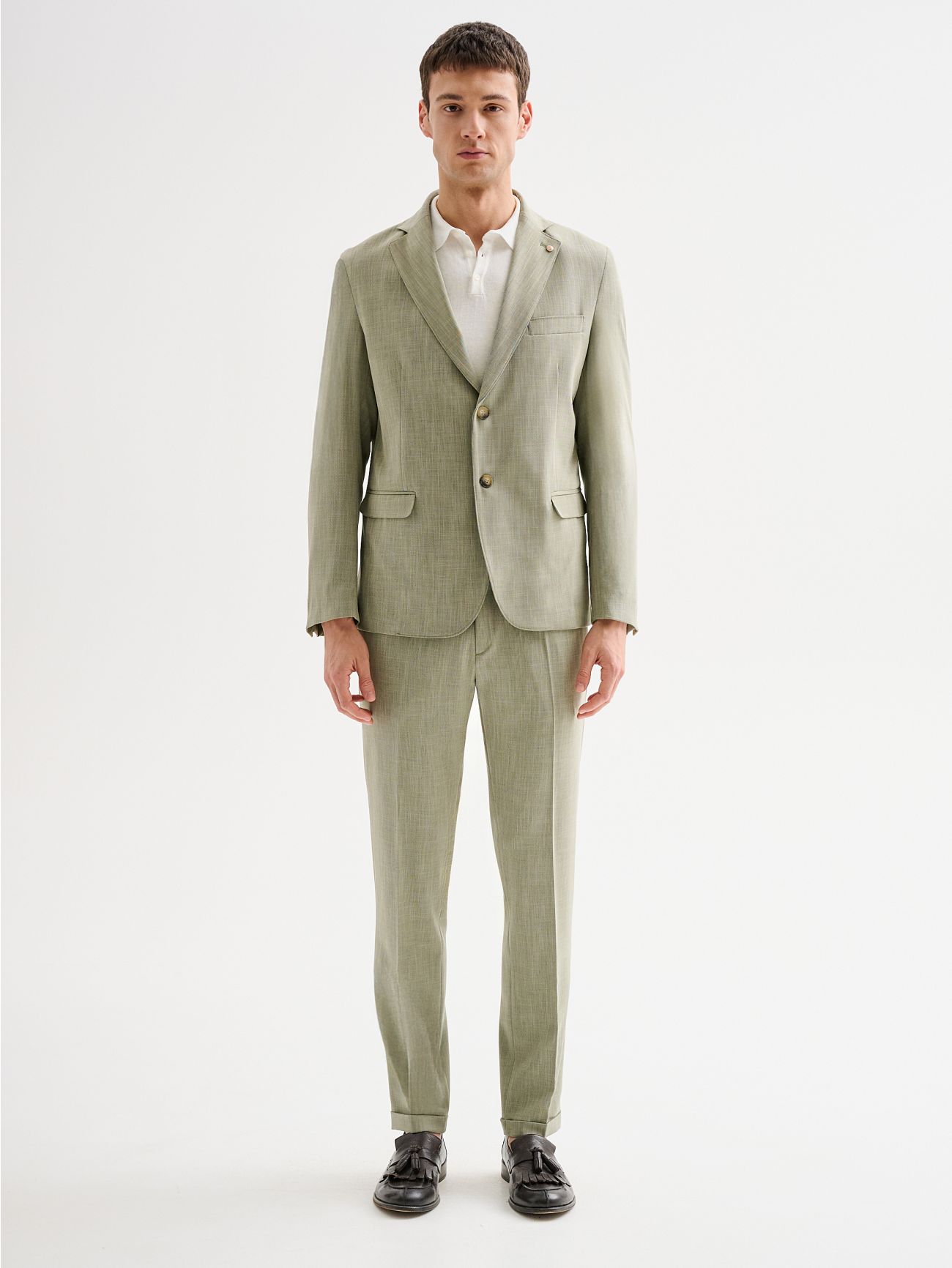 Men’s Two-Button Suit Jacket QB24 det_1