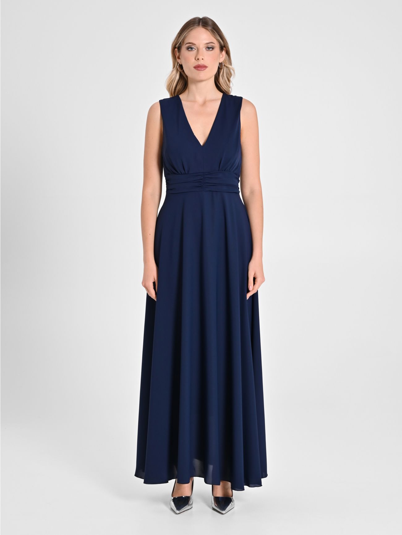 Long empire waist dress 2025