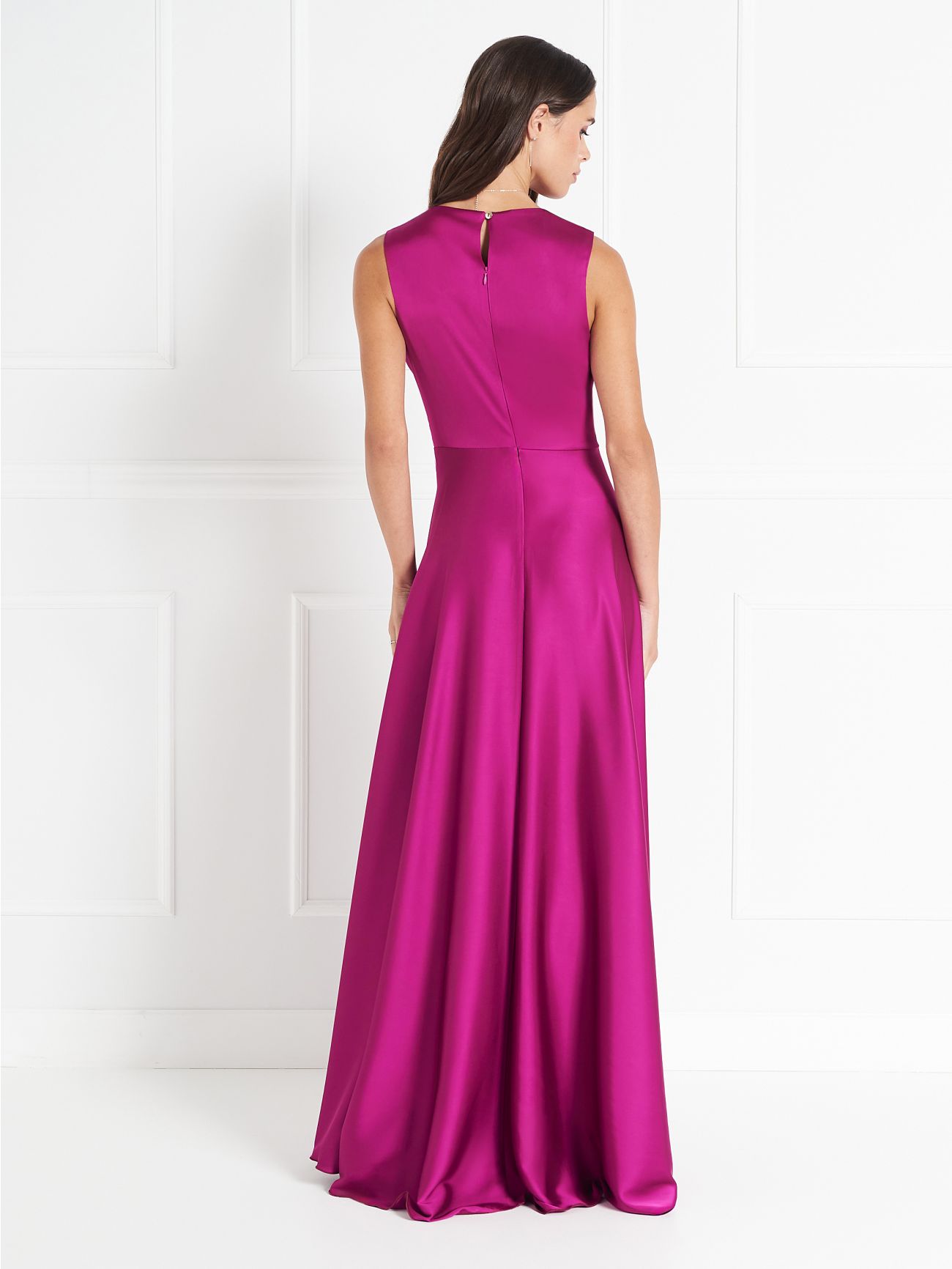 atelier Raspberry Knot Dress det_2