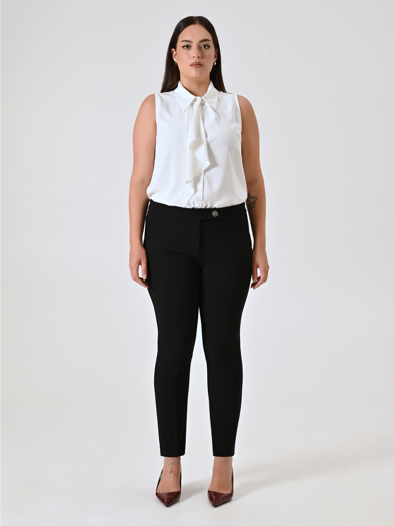Curvy-Skinny-Hose in Schwarz det_1