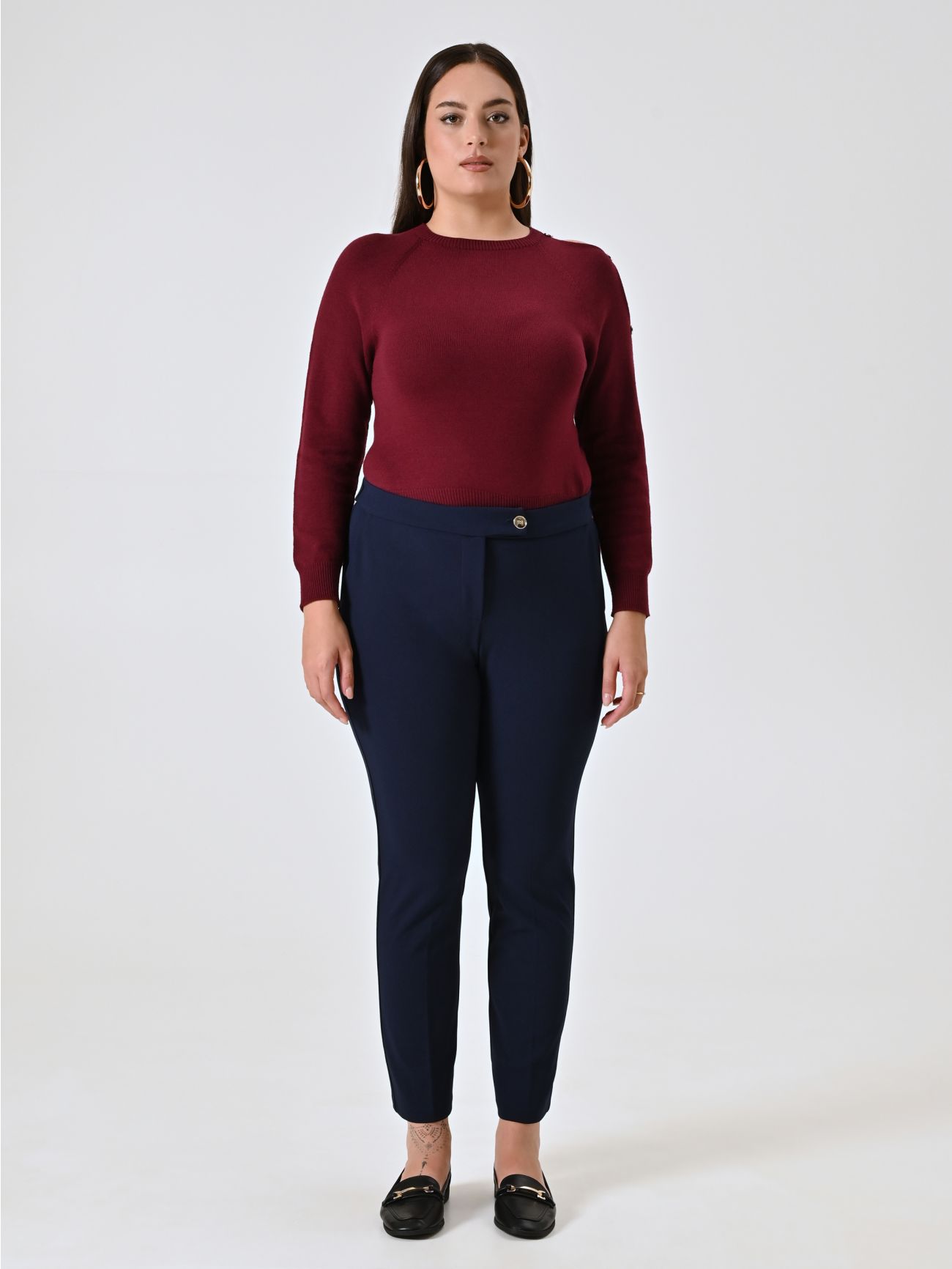 Curvy-Skinny-Hose in Blau det_1