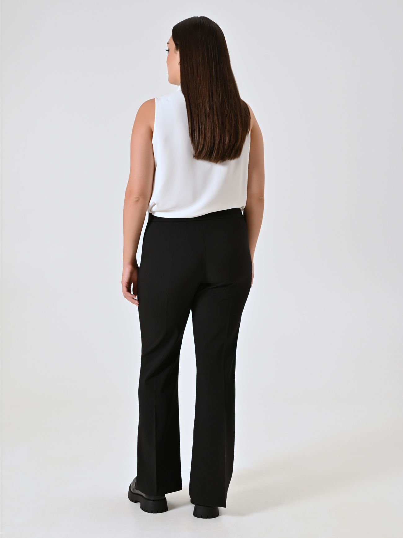 Curvy-Schlaghose in Schwarz det_3