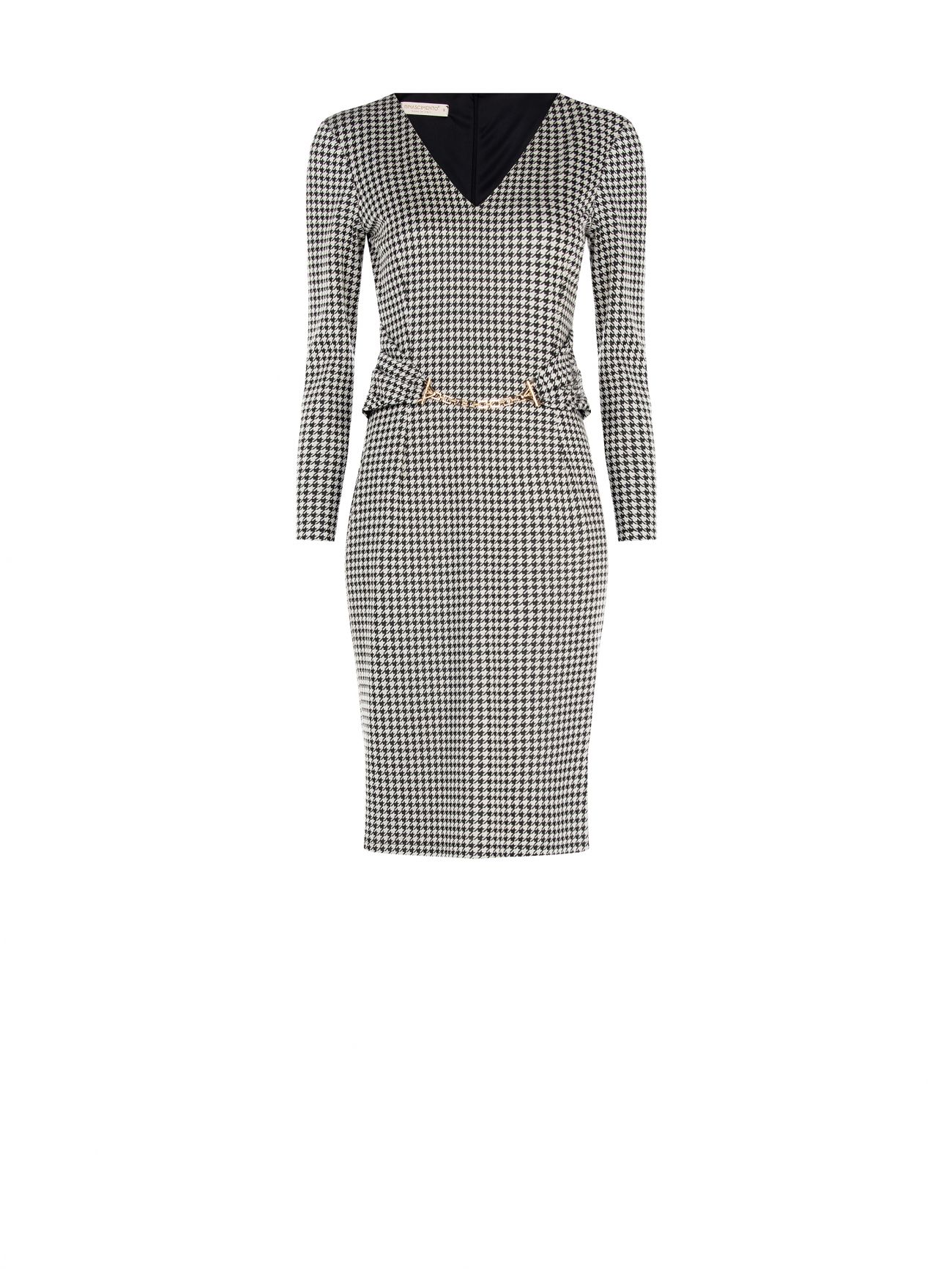 Tubino pied de poule outlet