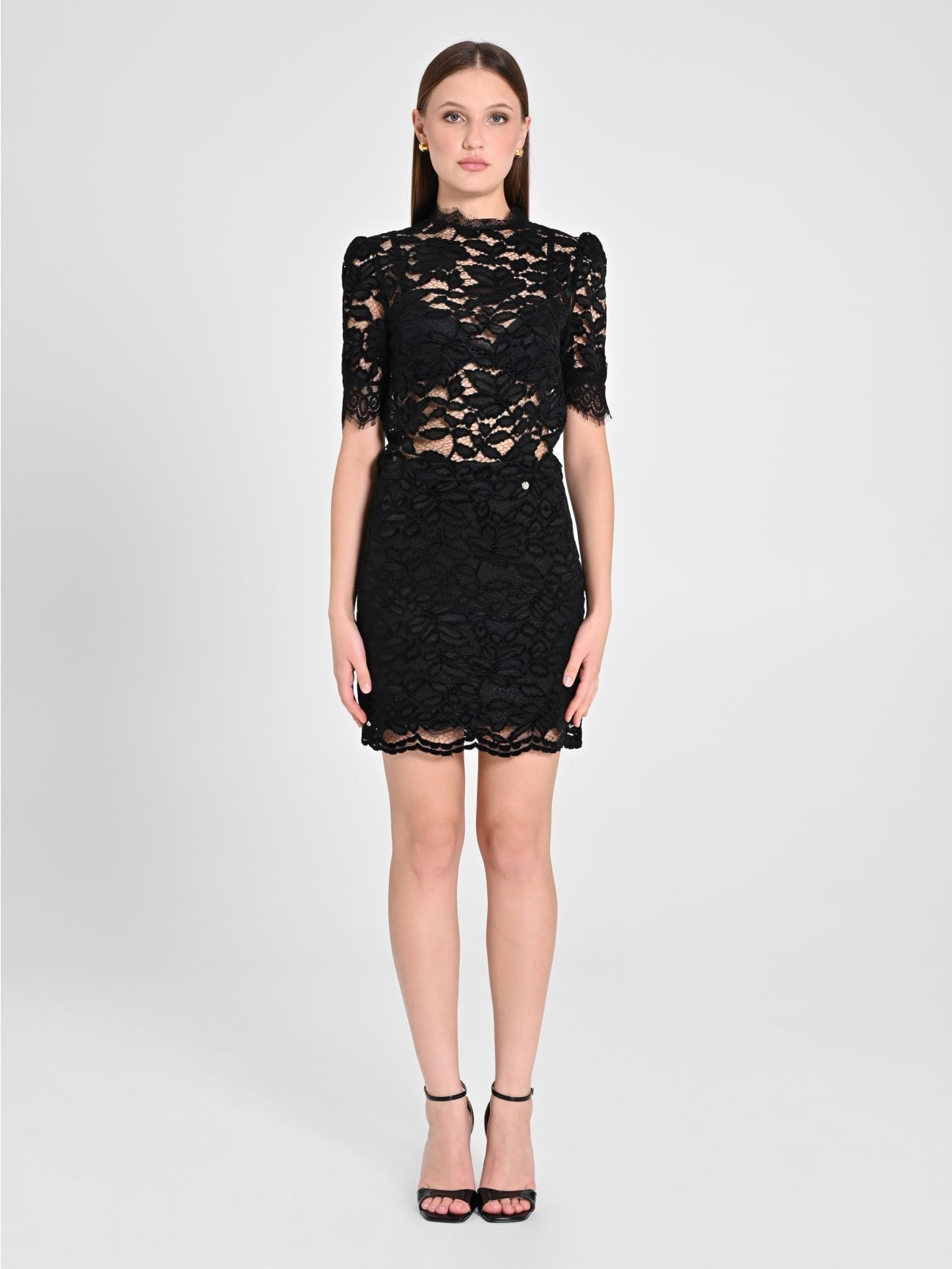 Baroque-Print Skirt in Black for Women | Roberto Cavalli®