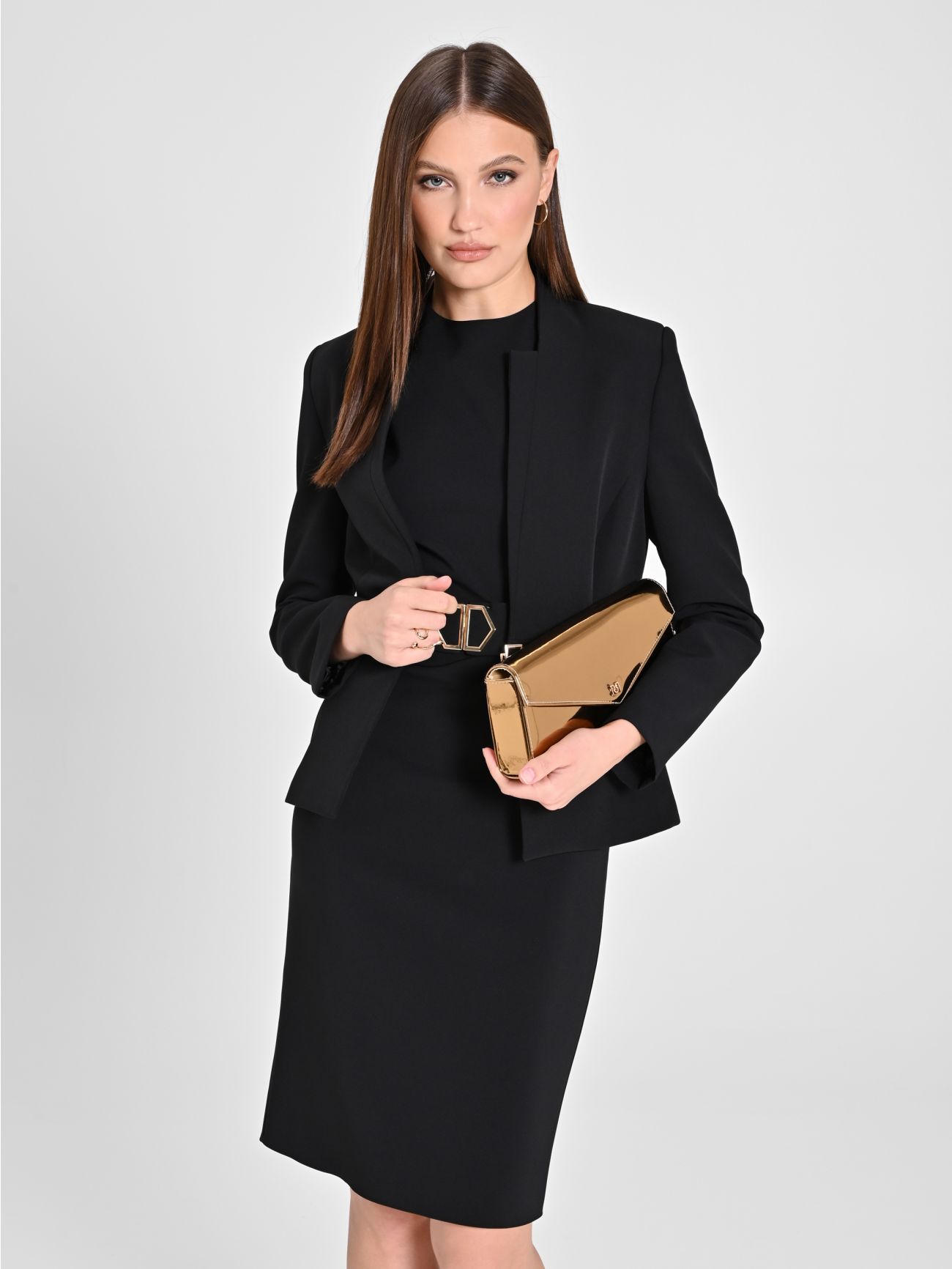 Tubino nero con giacca on sale