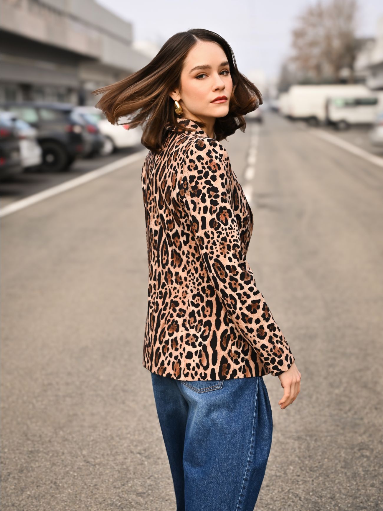 Animal-print Jacket  Rinascimento