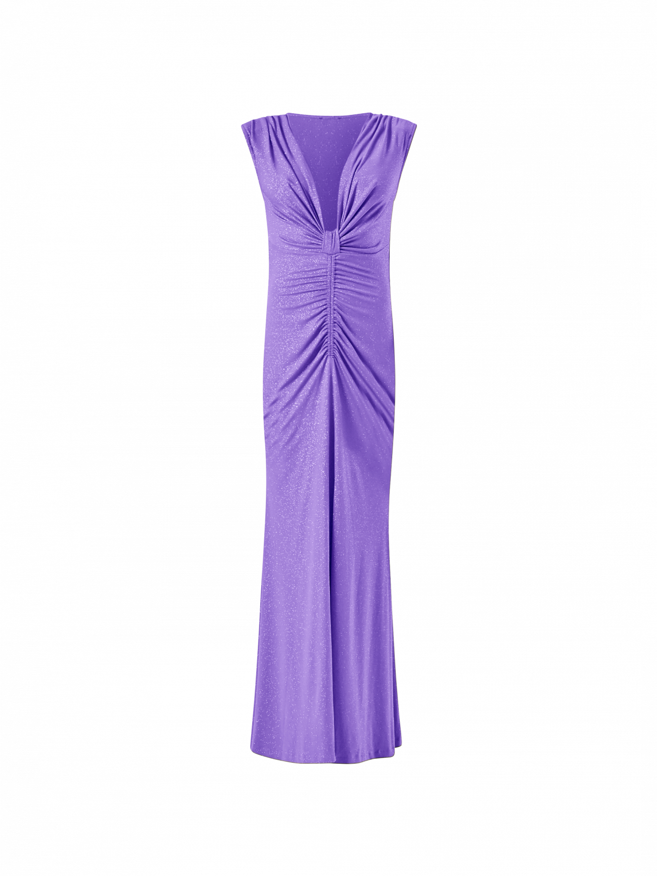 Lavender Long Glitter Dress det_4