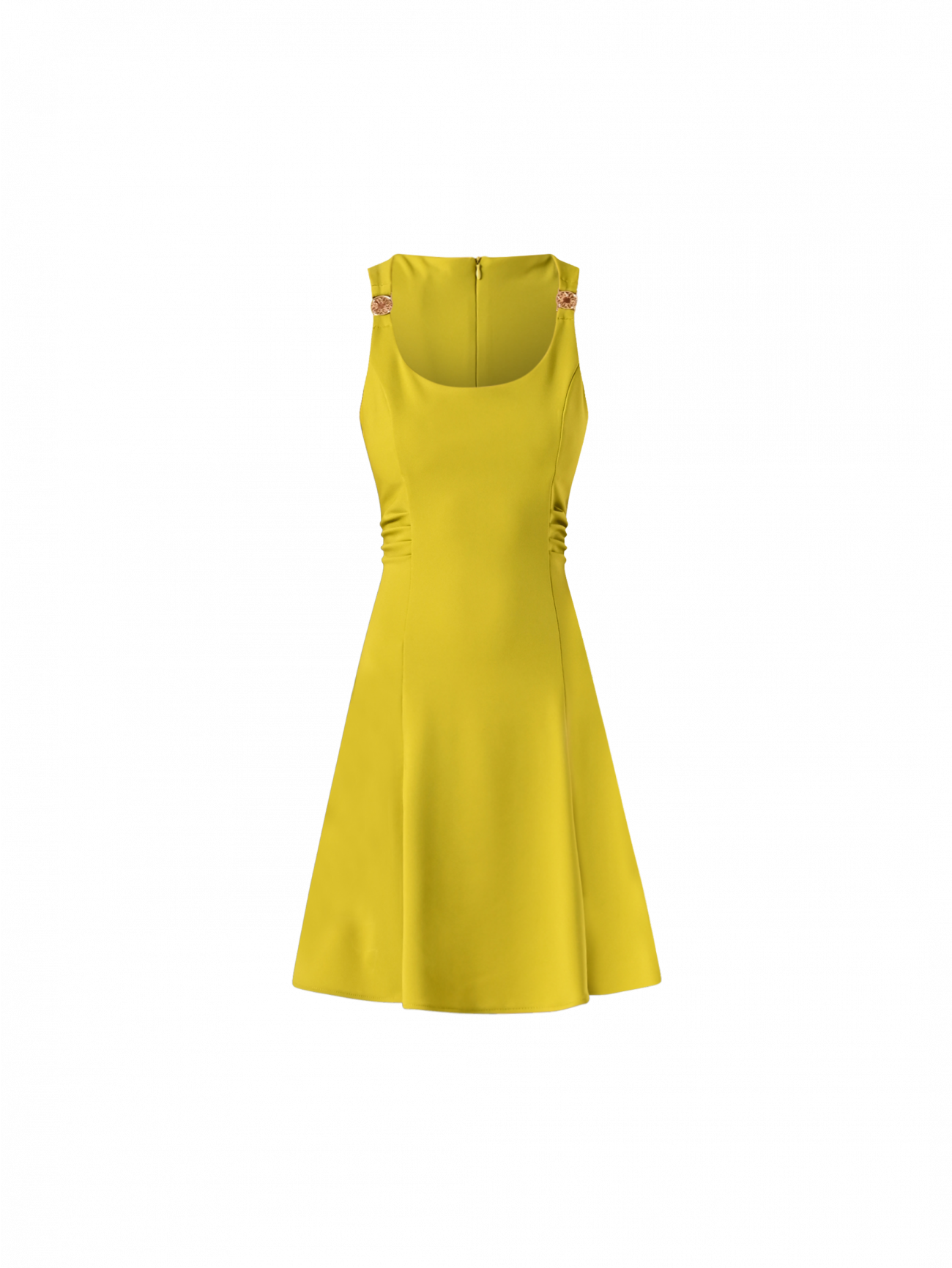 Vestido de vuelo lima con tirantes de joyas det_4
