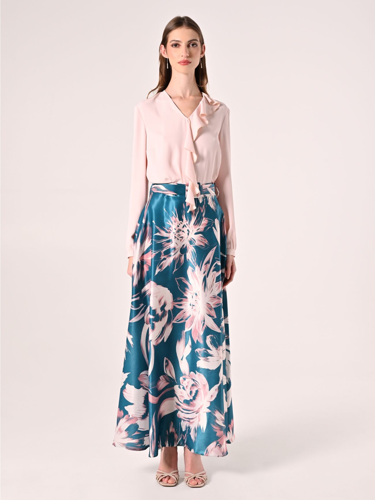 Floral Print Skirt det_1