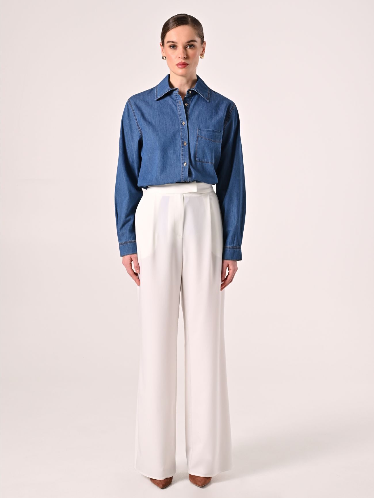 Camicia in Denim  det_1