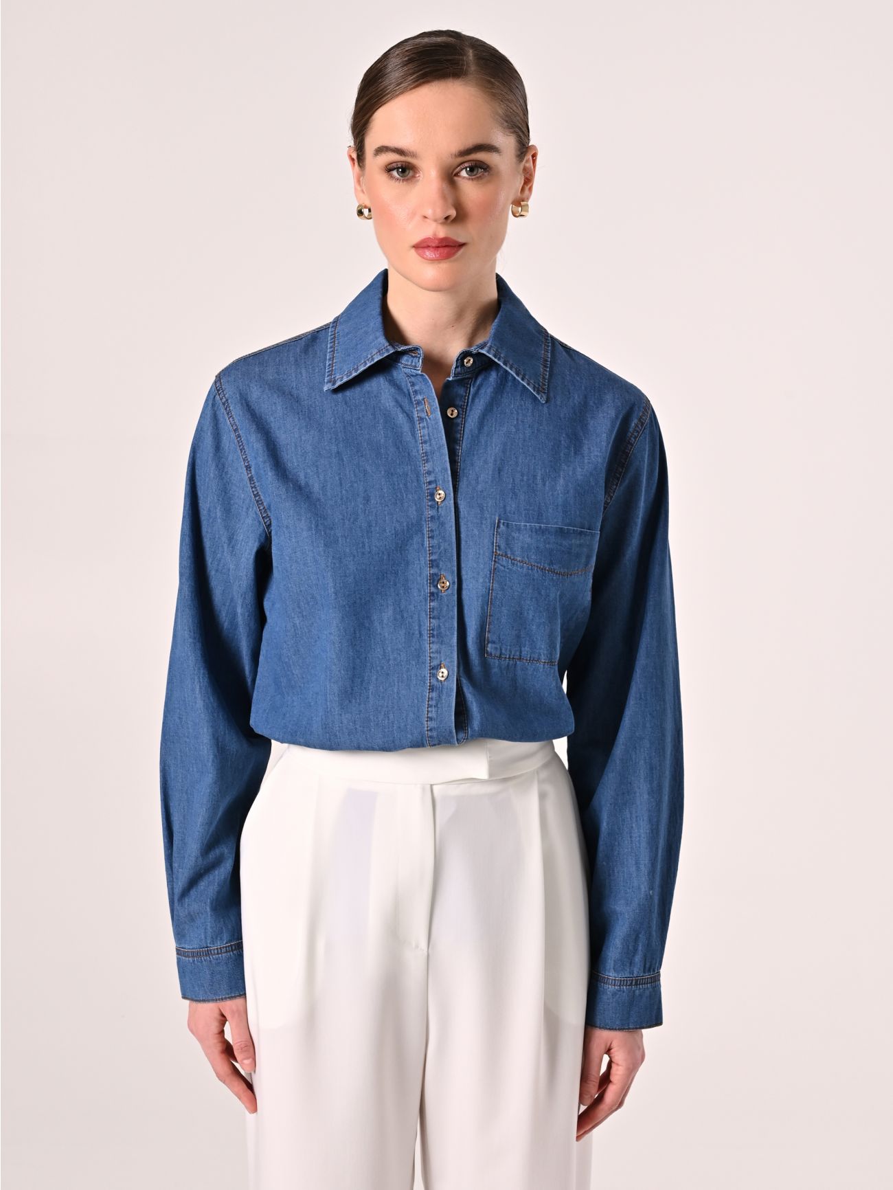 Camicia in Denim  det_2