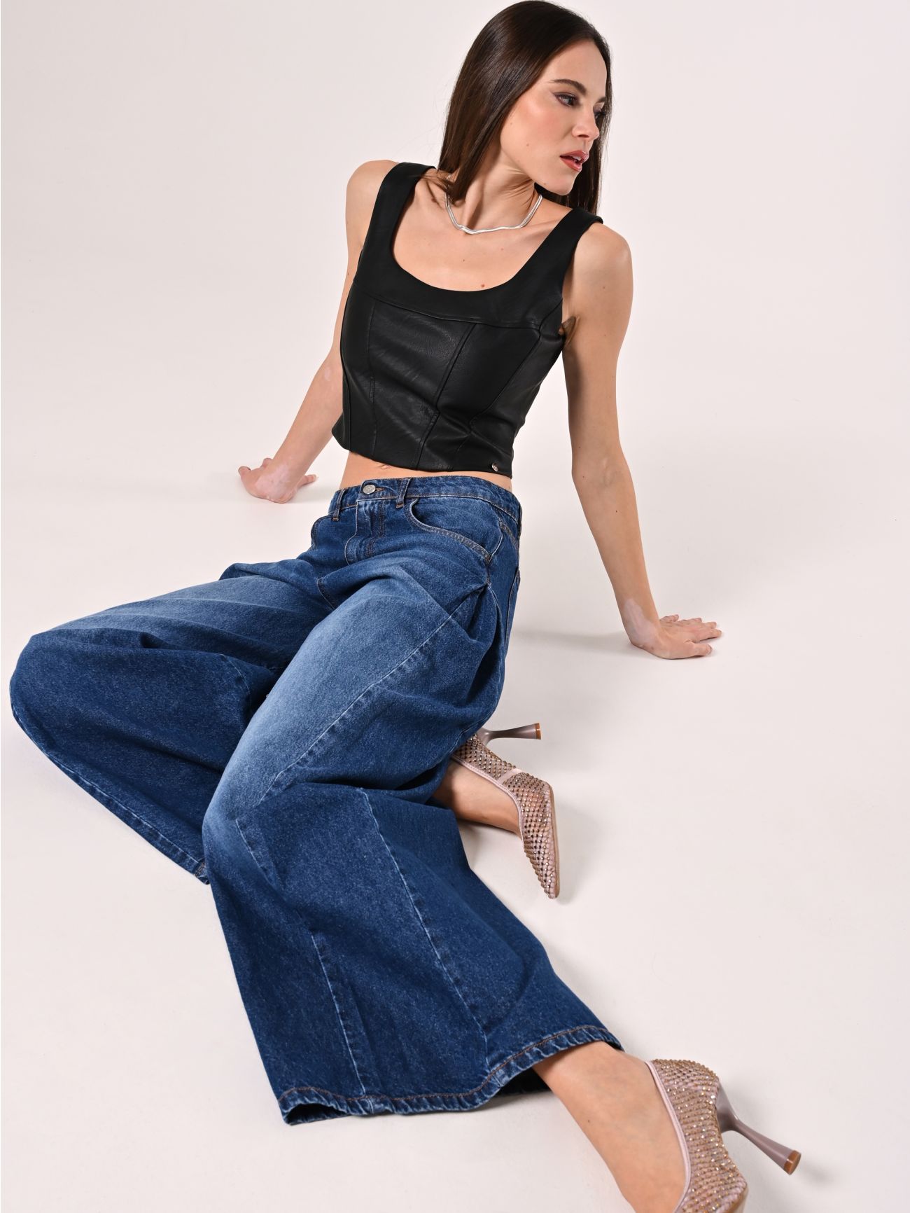Jean large foncé in_i6