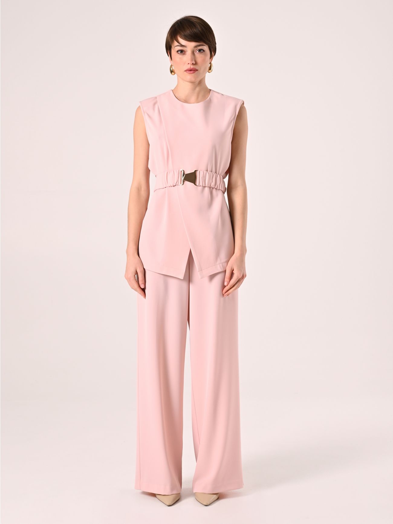 Loose Trousers in Cady det_1