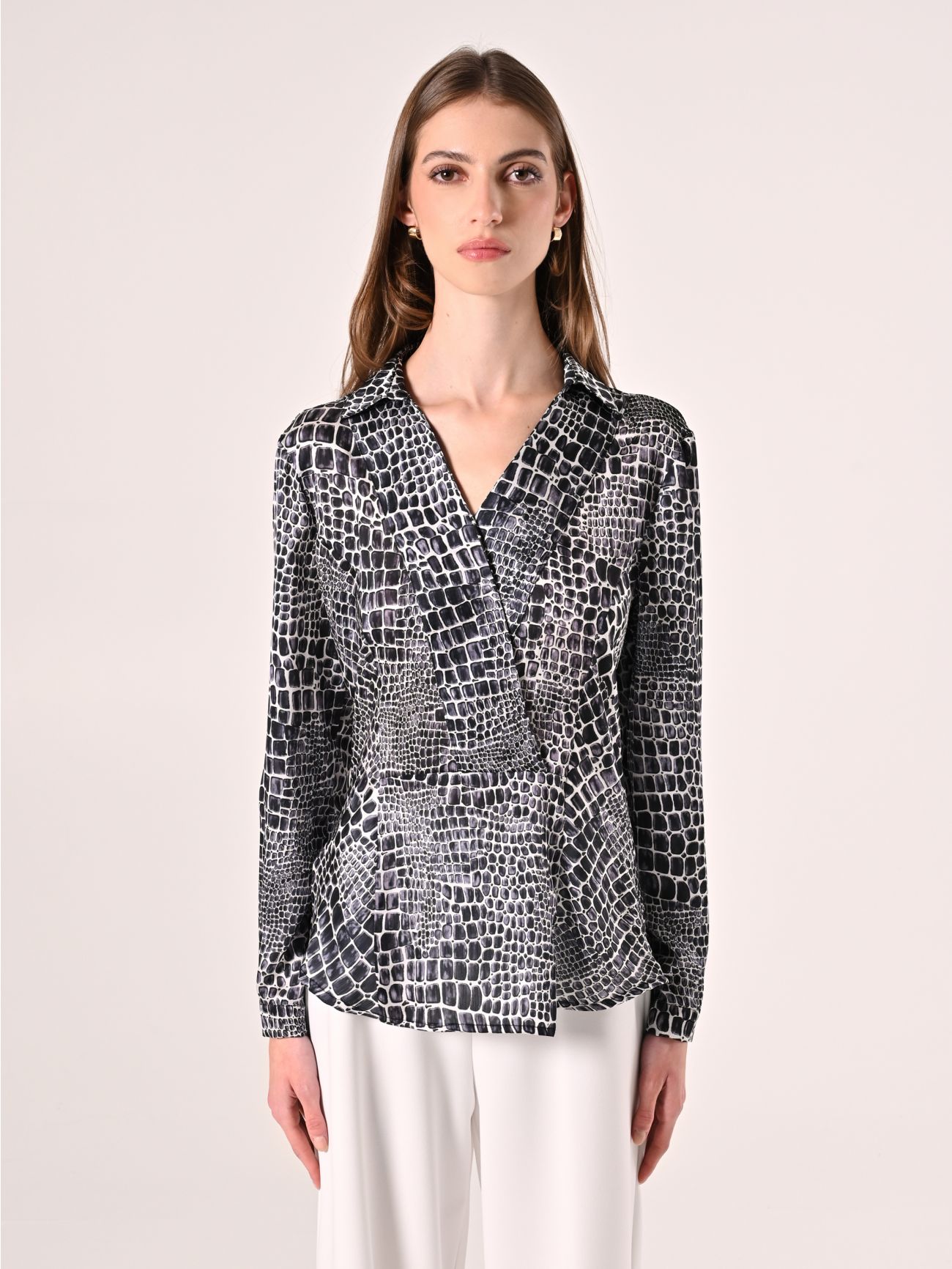 Bluse mit Animal-Print det_2