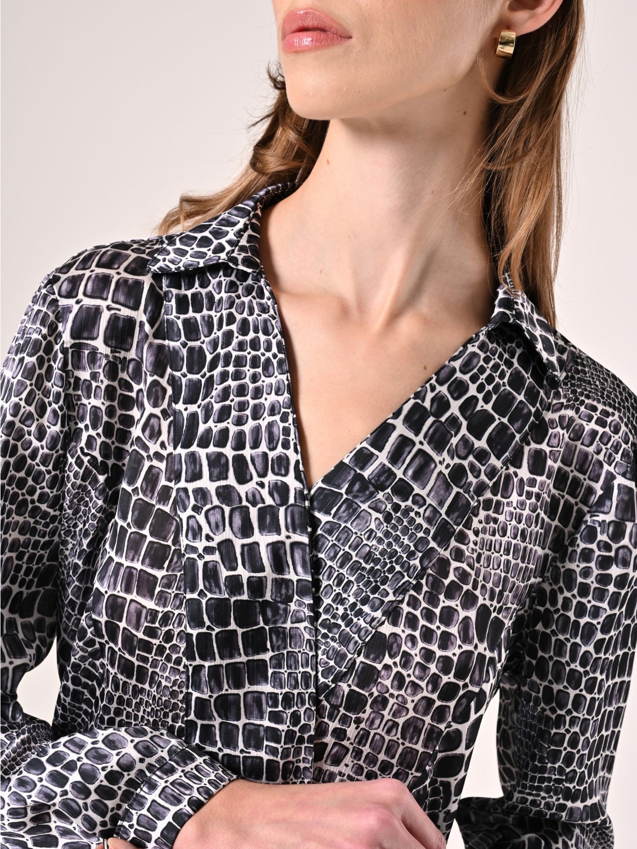 Bluse mit Animal-Print in_i5