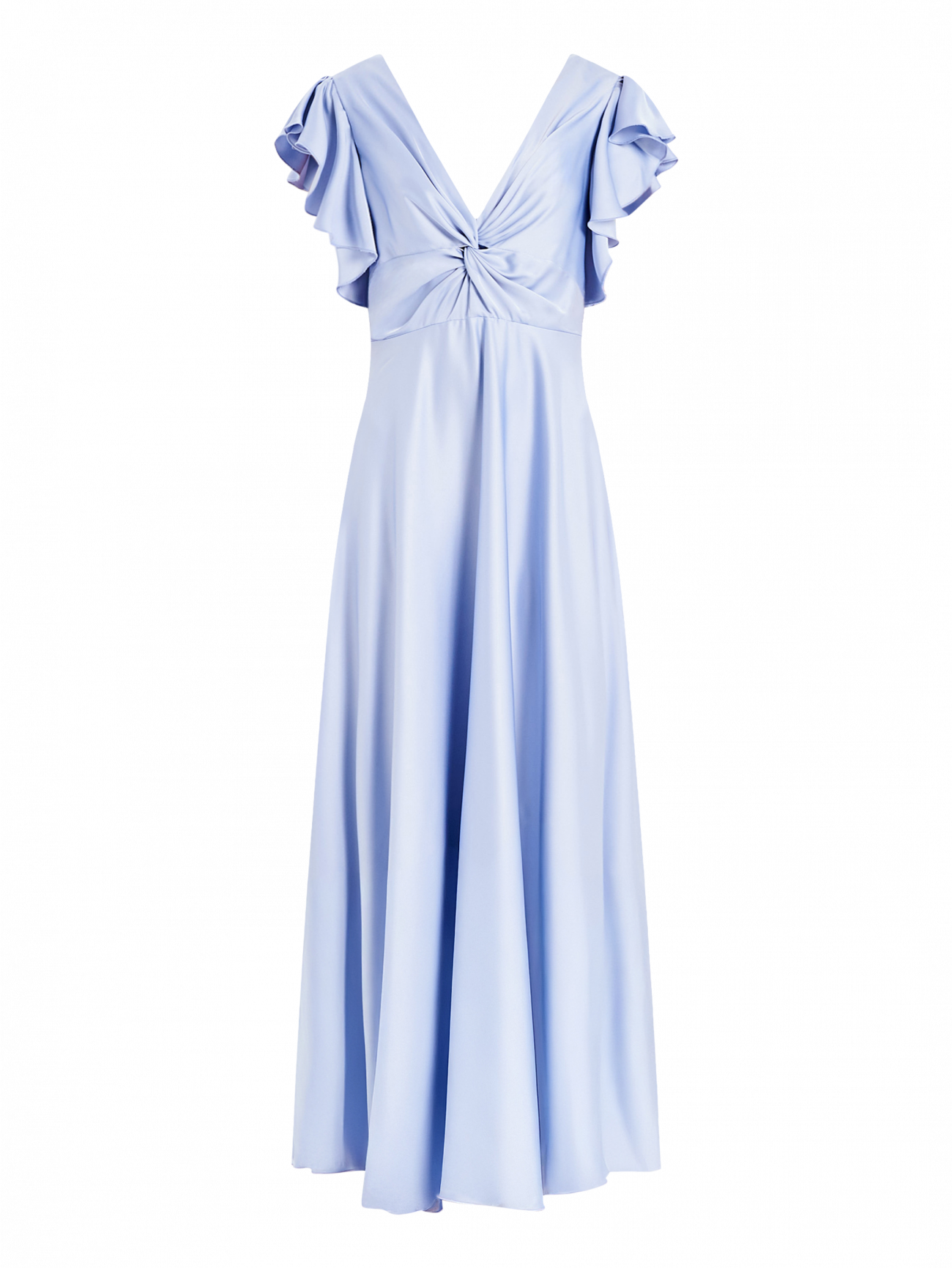 Rinascimento atelier Light Blue Knot Dress det_4