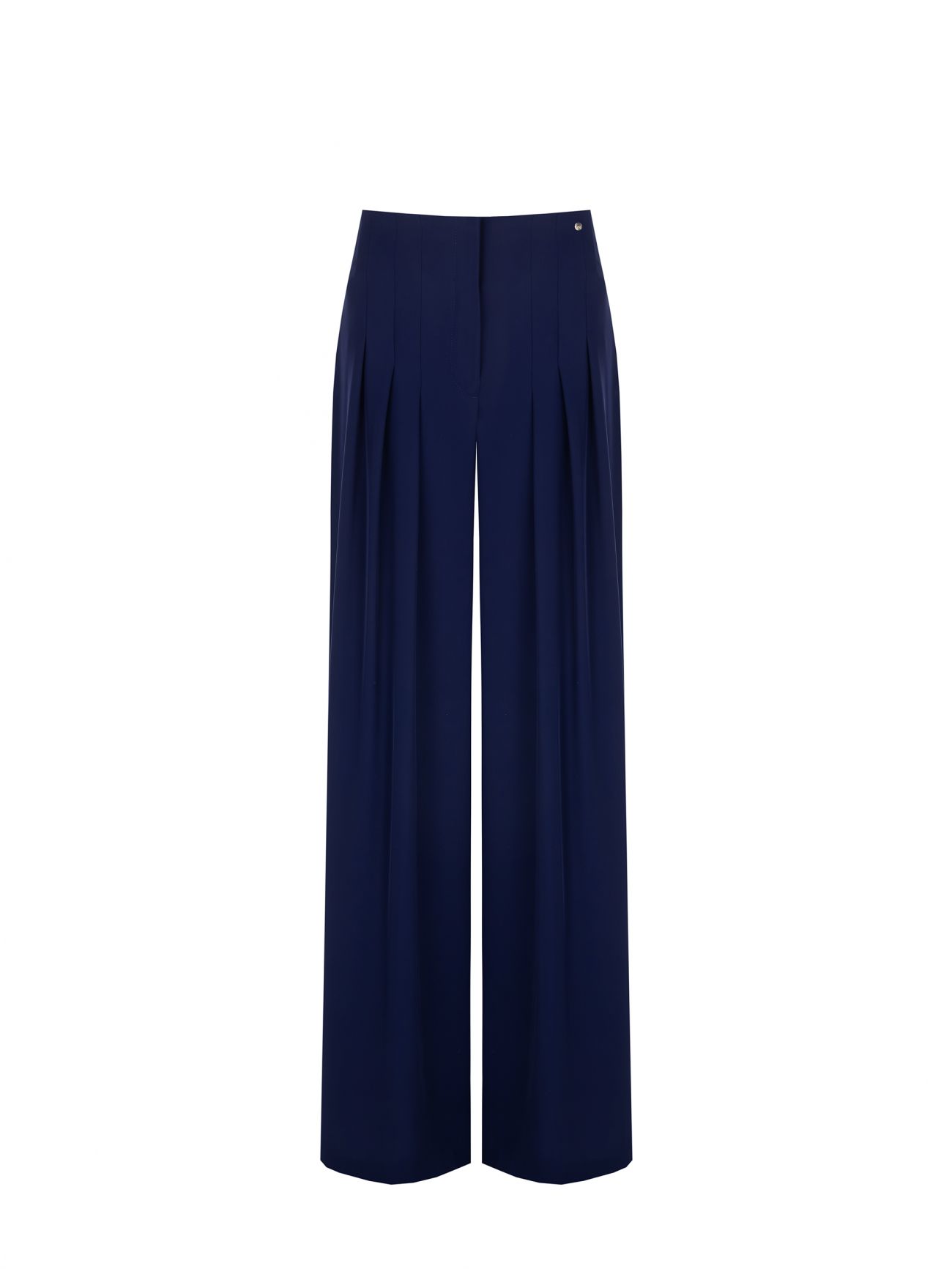 Palazzo-Hose in Marineblau det_4