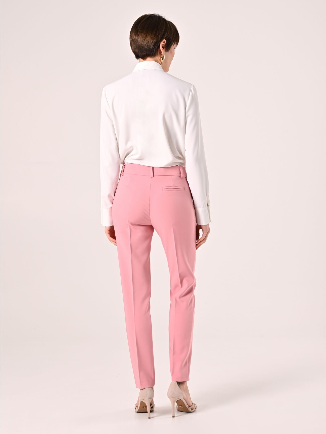 Pink Trousers in Technical Fabric det_3