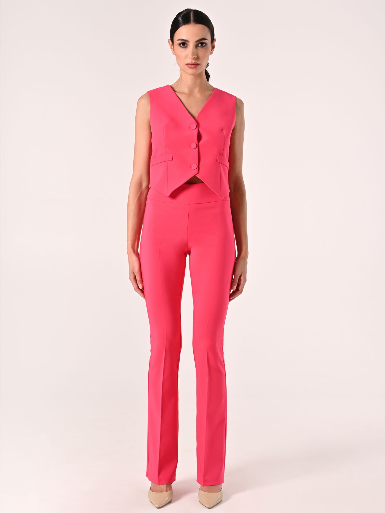  Fuchsia Technical Fabric Jacket det_1