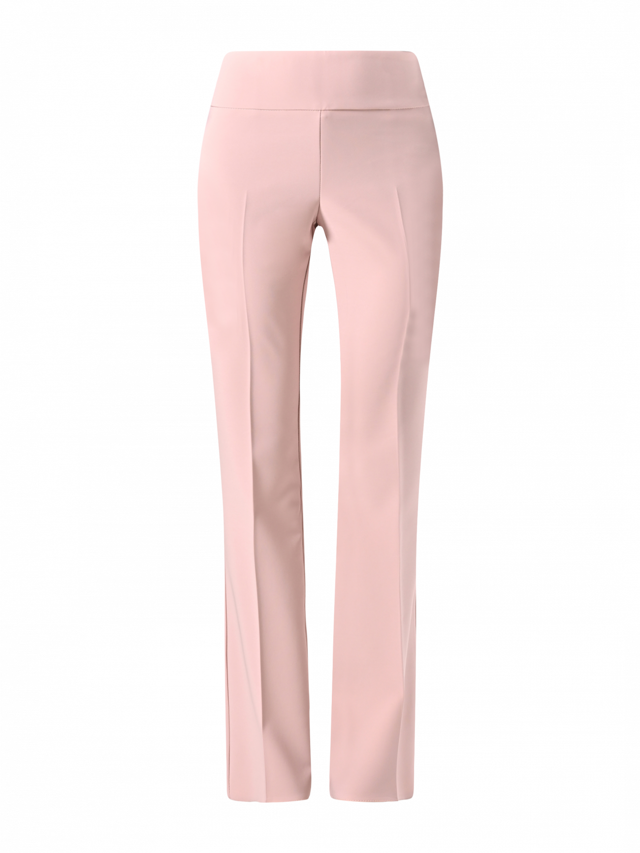 Pantaloni in Tessuto Tecnico Rosa Chiaro con Fascione in Vita det_4