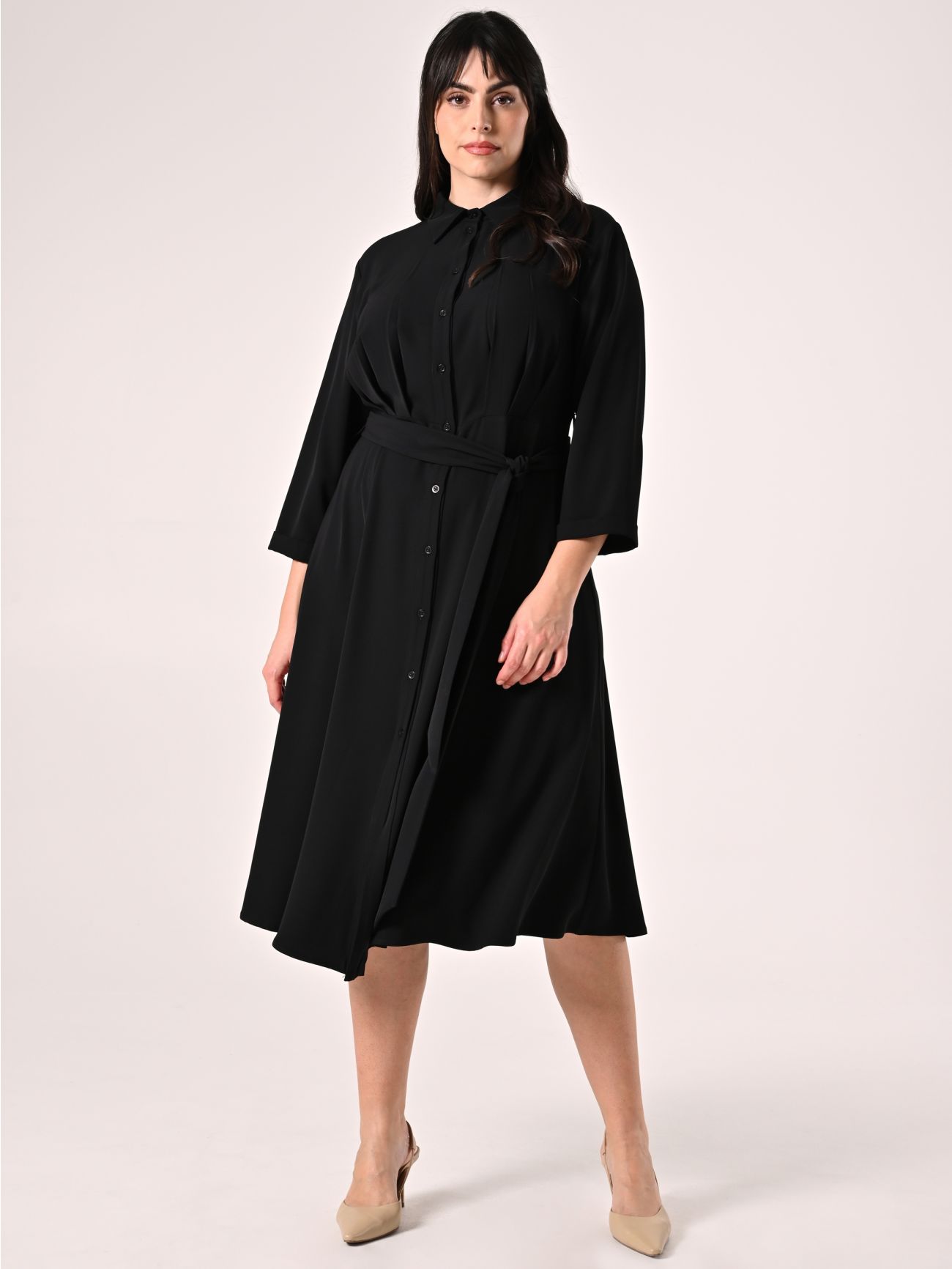 Curvy Black Blouse in_i7