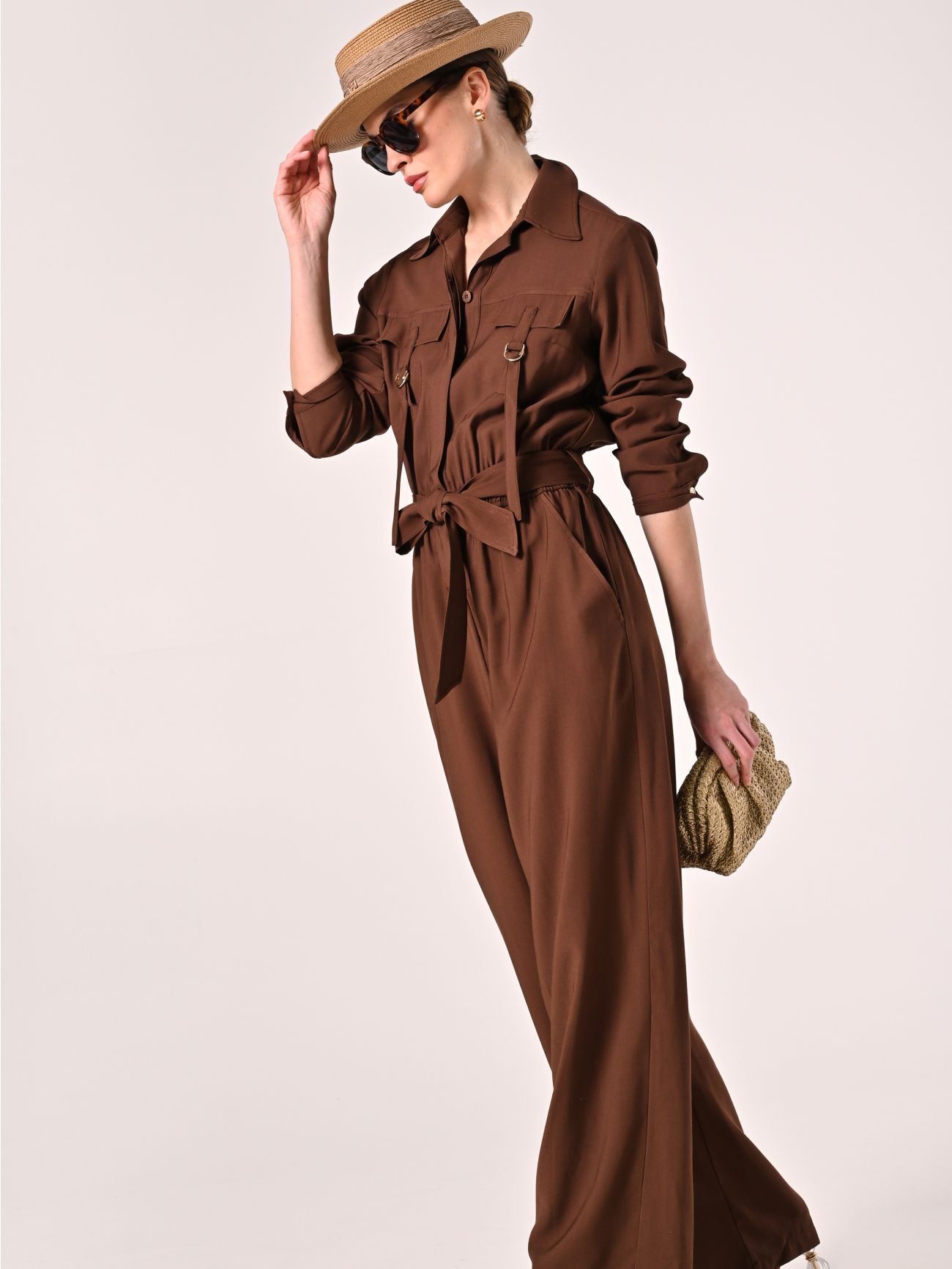 Chocolate Jumpsuit  Rinascimento