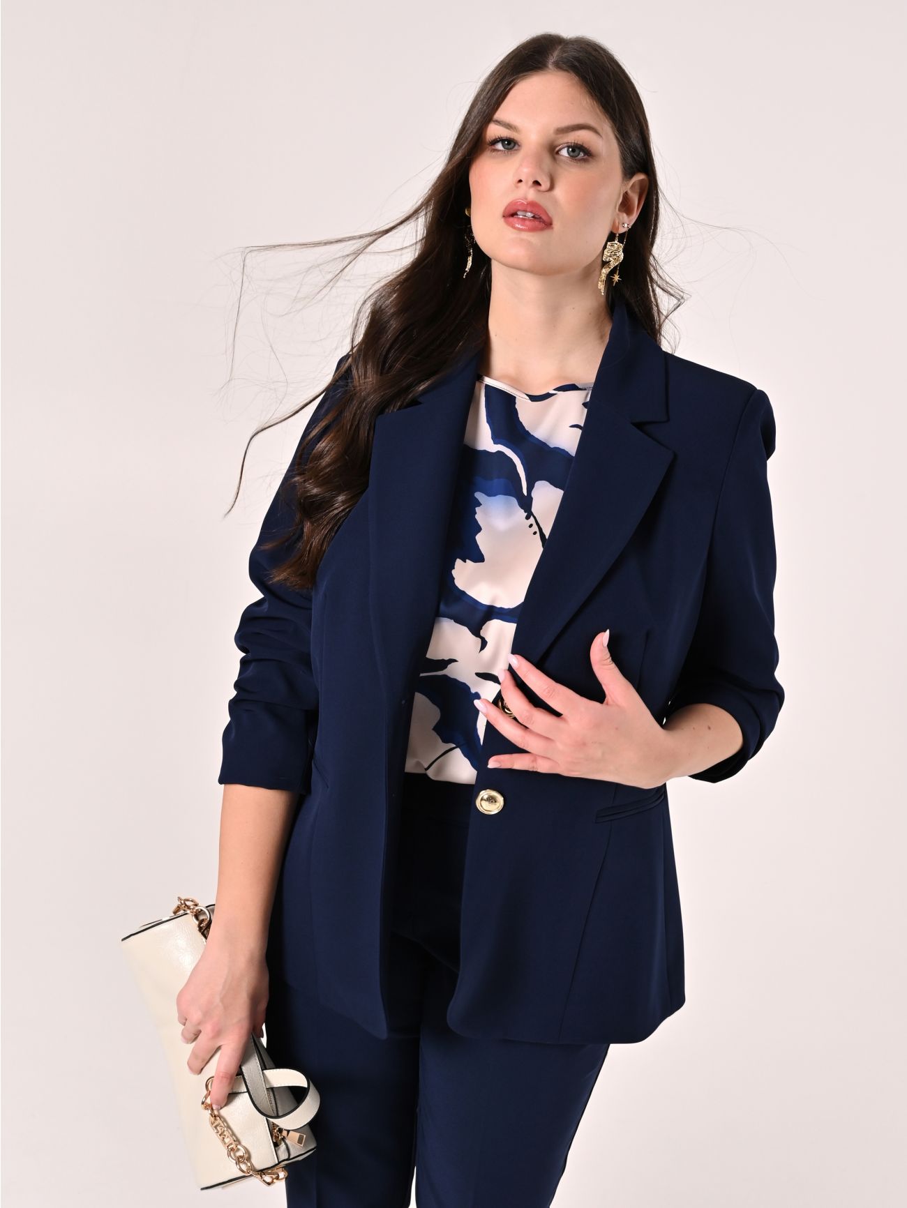 Giacca Curvy Blu  sp_e1