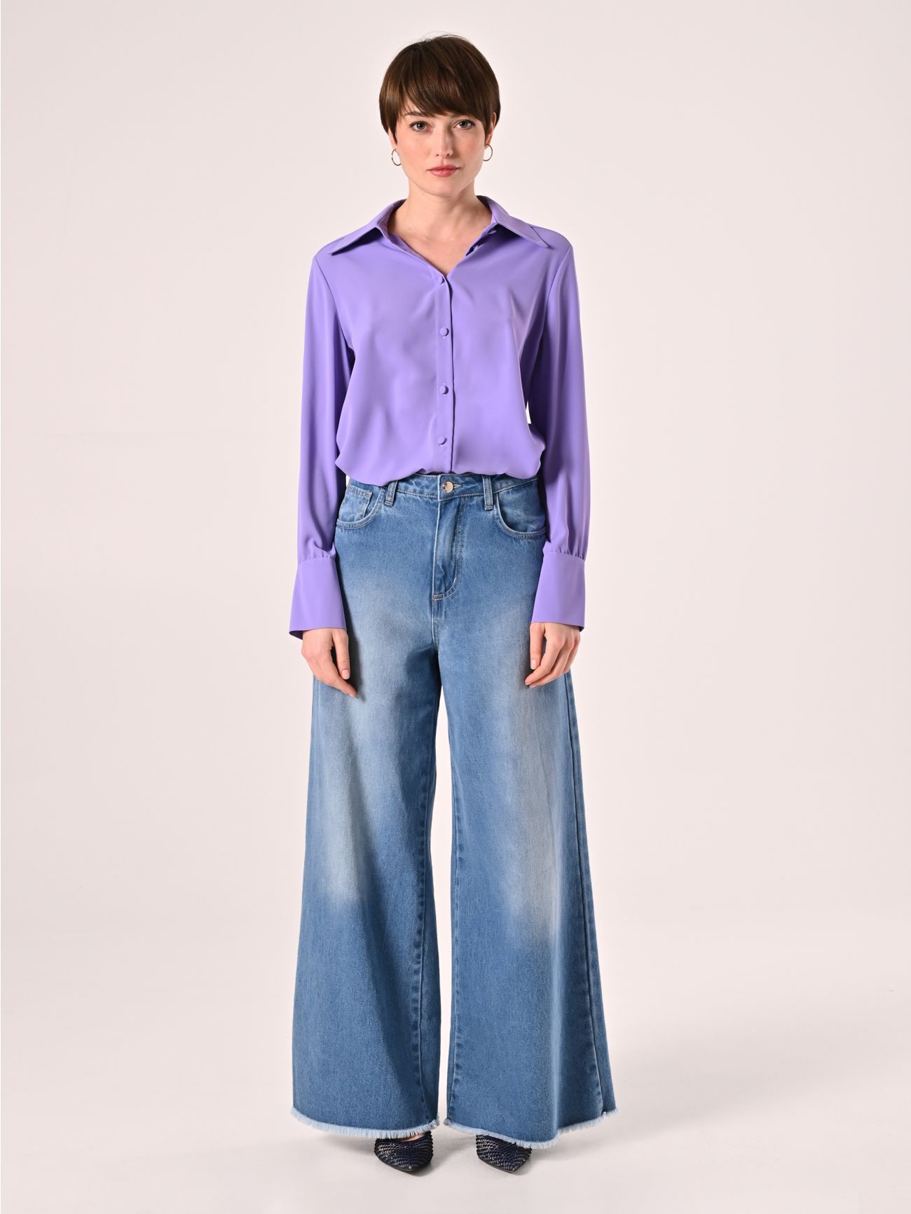Bluse in Lila det_1