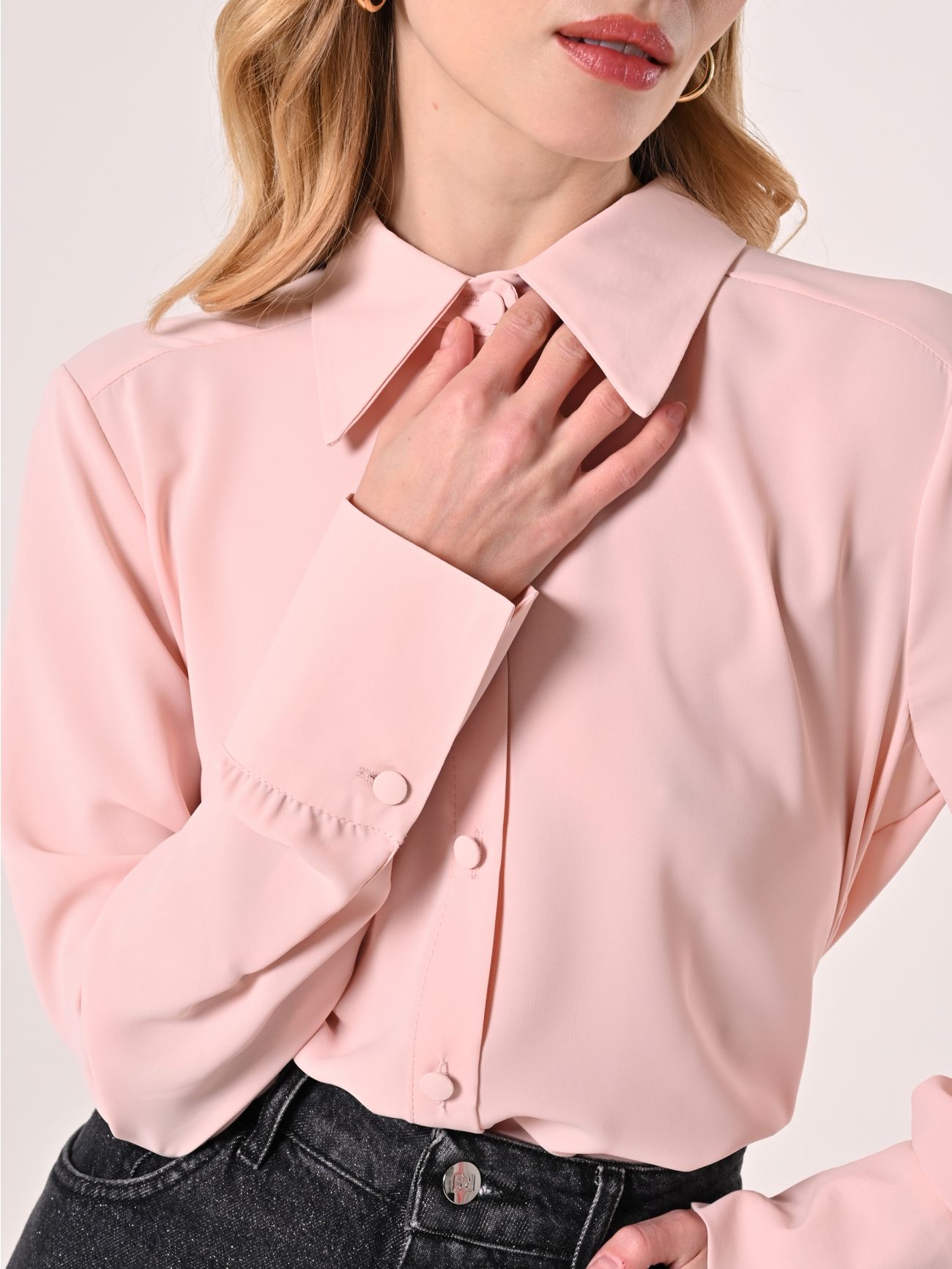 Camicia Rosa Chiaro in_i5