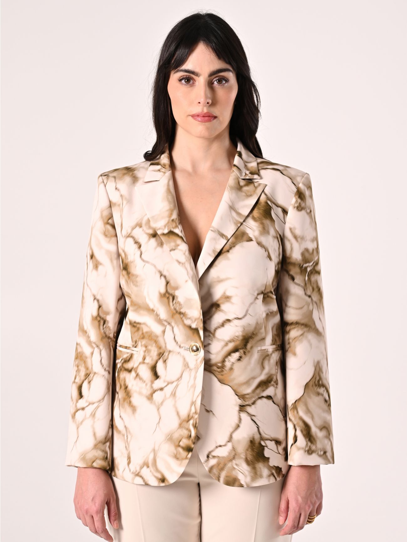 Giacca Curvy Marmorizzata det_2