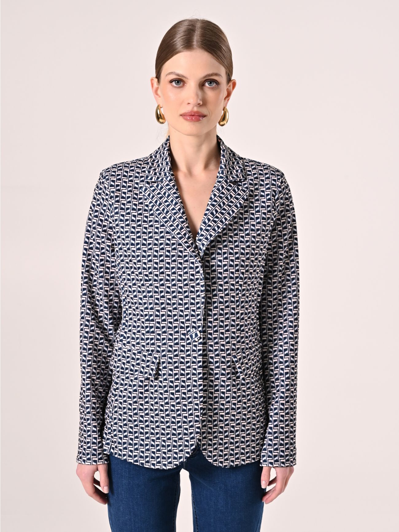 Chaqueta con estampado geométrico det_2